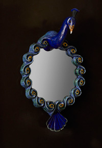 Peacock Mirror